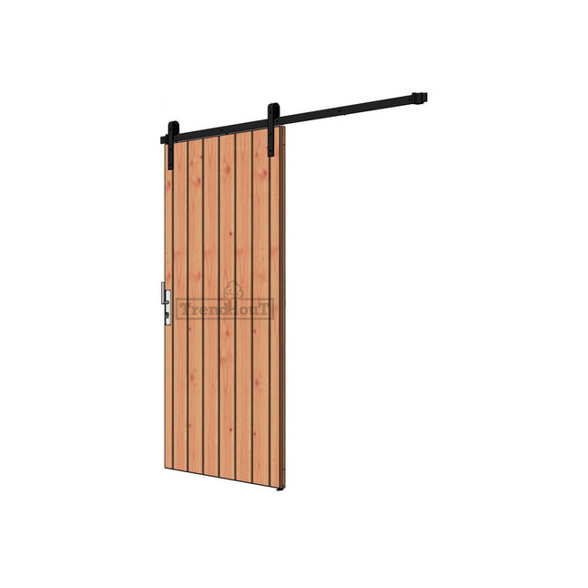 Douglas schuifdeur enkel onbehandeld