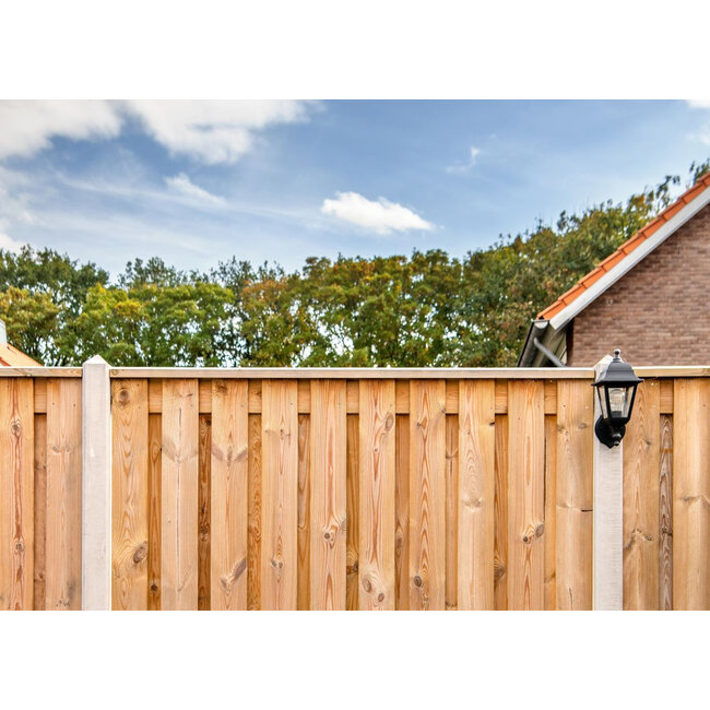 Afdeklat / Afdekregel piramide Robuust 180cm (3-planks tussenruimte)