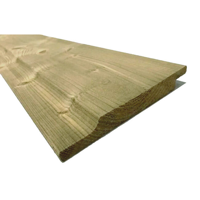 Vuren Halfhouts Rabat 19x150mm 132wb  (1.9 x 15.0cm ) Geschaafd