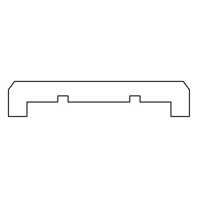 Afdeklat / Afdekregel voor toogscherm
