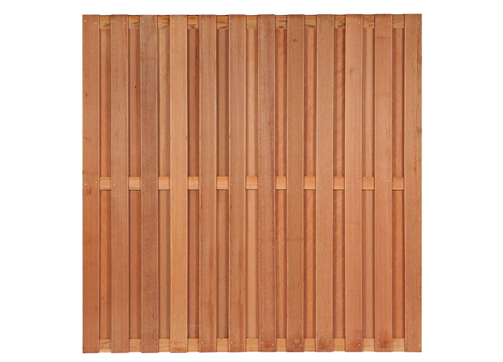 Tuinscherm Leeuwarden Hardhouten schutting Onbehandeld