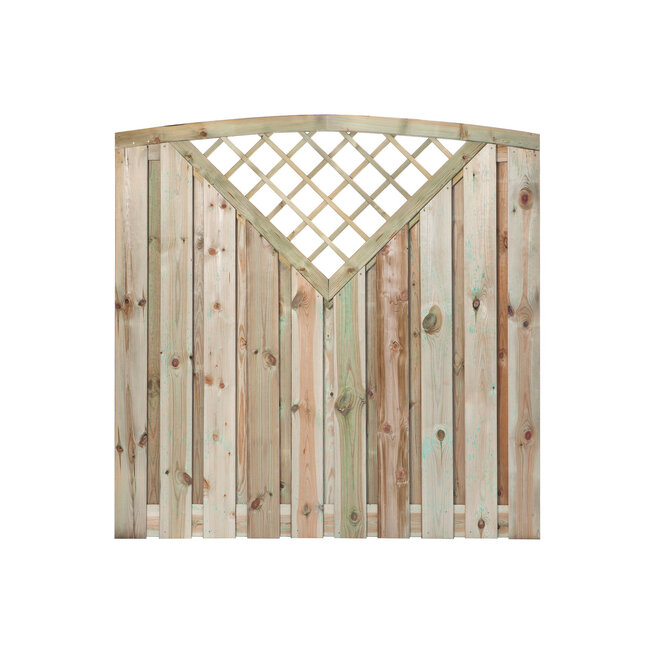 Tuinscherm Enschede | Geïmpregneerd Grenen Schutting