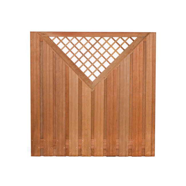 Tuinscherm Dronten | Hardhouten Schutting