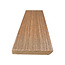 Fraké Thermisch Gemodificeerd Rhombus plank | 20x90 mm | Gevelbekleding | Thermohout