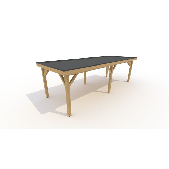 Eiken Overkapping Robuust Bouwpakket | 800x300 cm | 8x3 m