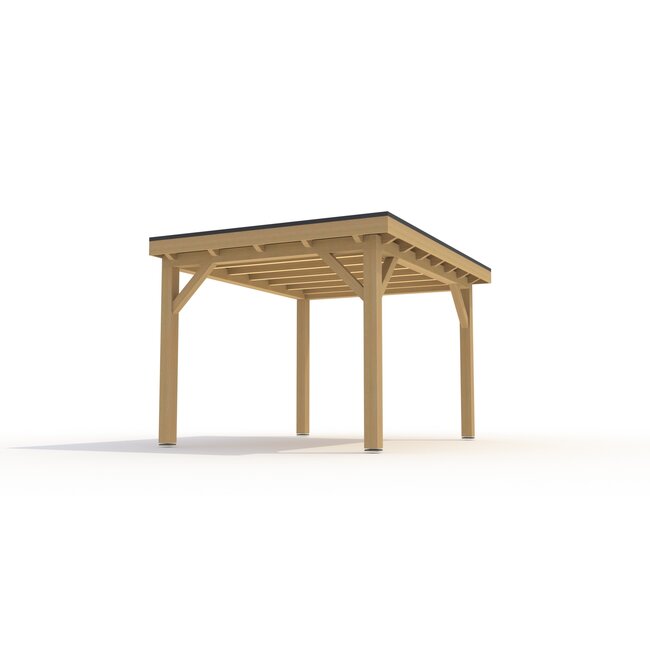 Eiken Overkapping Robuust Bouwpakket | 400x300 cm | 4x3 m