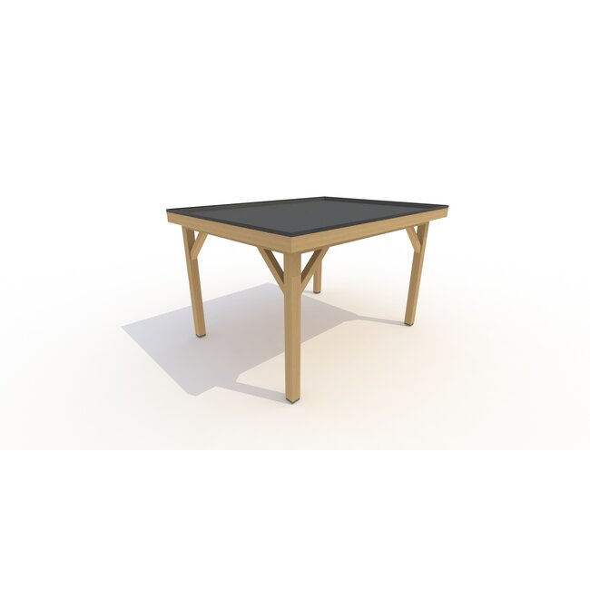 Eiken Overkapping Robuust Bouwpakket | 400x300 cm | 4x3 m