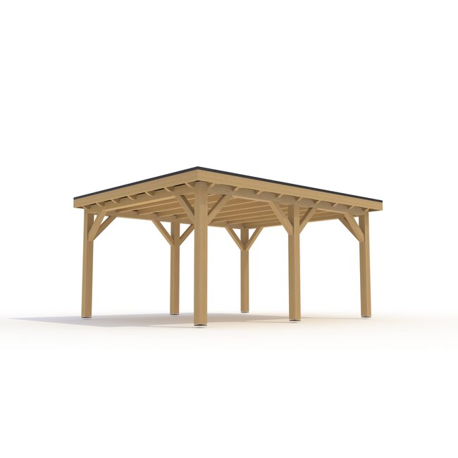 Eiken Overkapping Robuust Bouwpakket | 500x400 cm | 5x4 m