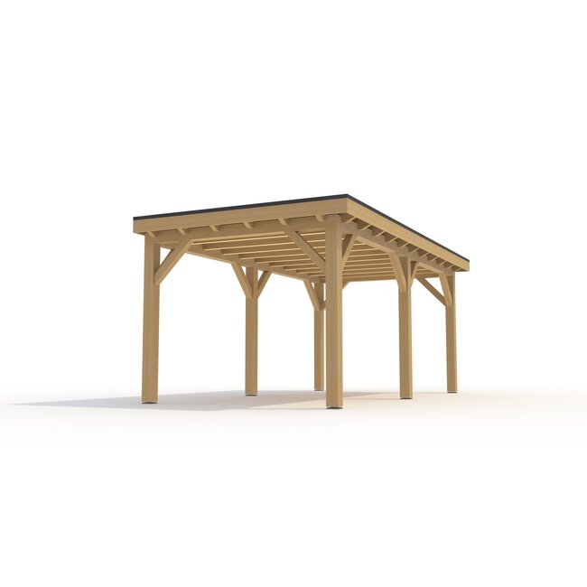 Eiken Overkapping Robuust Bouwpakket | 600x300 cm | 6x3 m