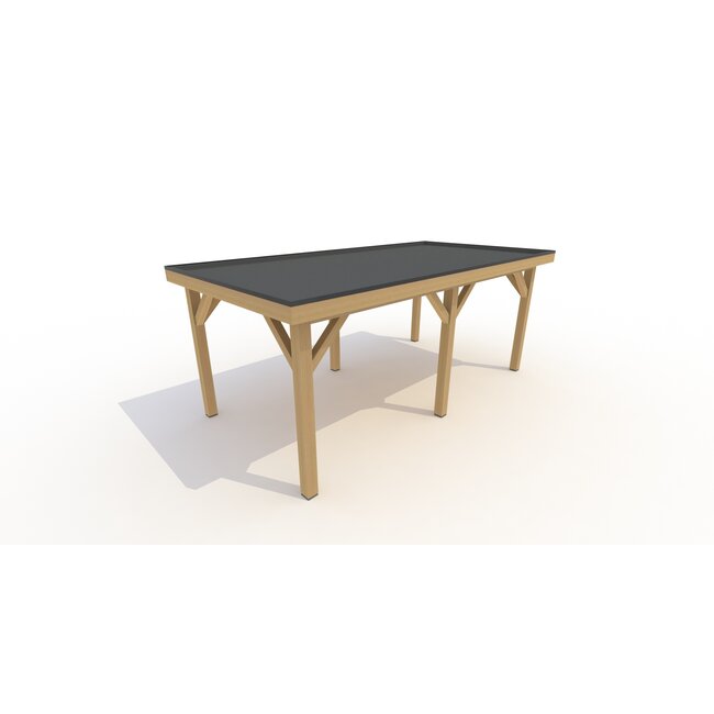 Eiken Overkapping Robuust Bouwpakket | 600x300 cm | 6x3 m