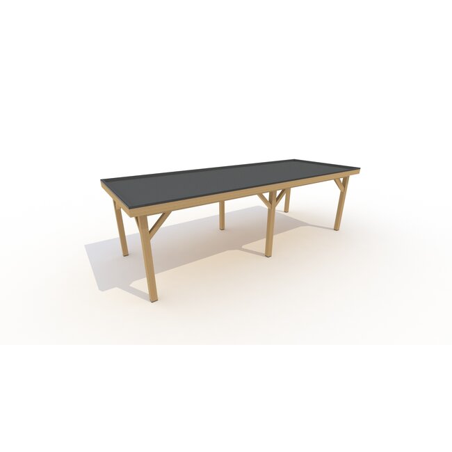 Eiken Overkapping Robuust Bouwpakket | 700x300 cm | 7x3 m