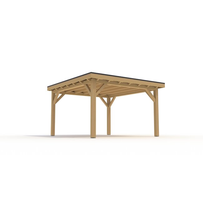 Eiken Overkapping Robuust Bouwpakket | 400x350 cm | 4x3,5 m