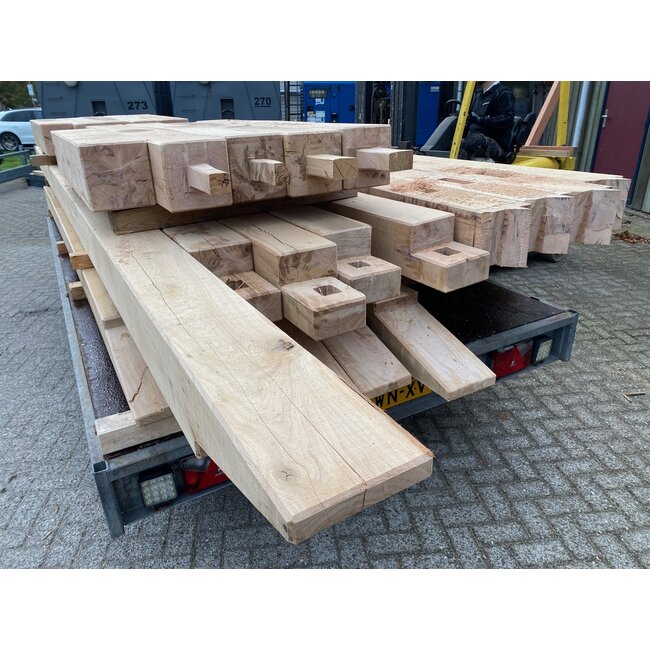 Eiken maatwerk gebint Wezep