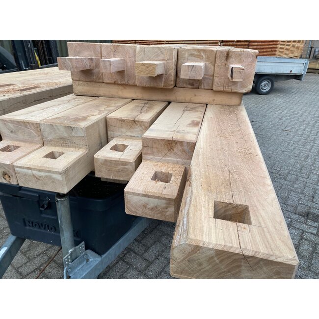 Eiken maatwerk gebint Wezep