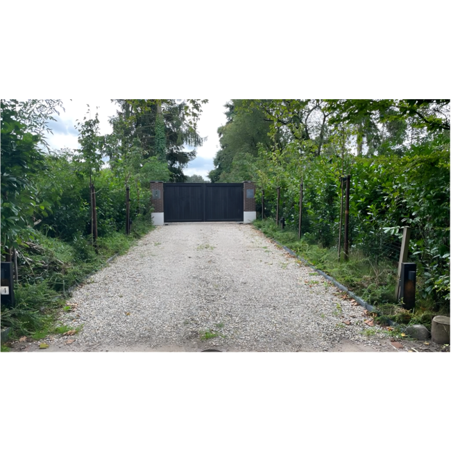 Dubbele maatwerk poort Eerbeek