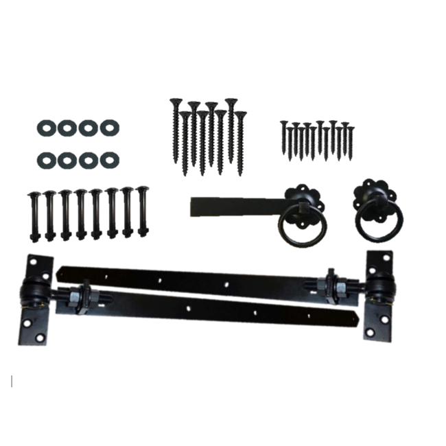 Dichte deur met douglas kozijn | Schuurdeur met kozijn