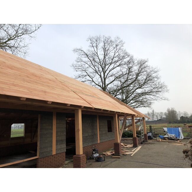 Douglas schuur op maat Nieuwleusen