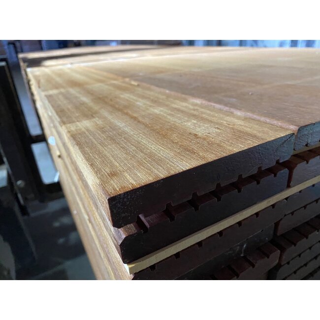 Bankirai Vlonderplanken 21x145mm | Hardhouten Vlonderplank