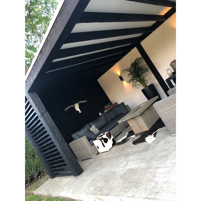 Moderne overkapping op maat Coevorden