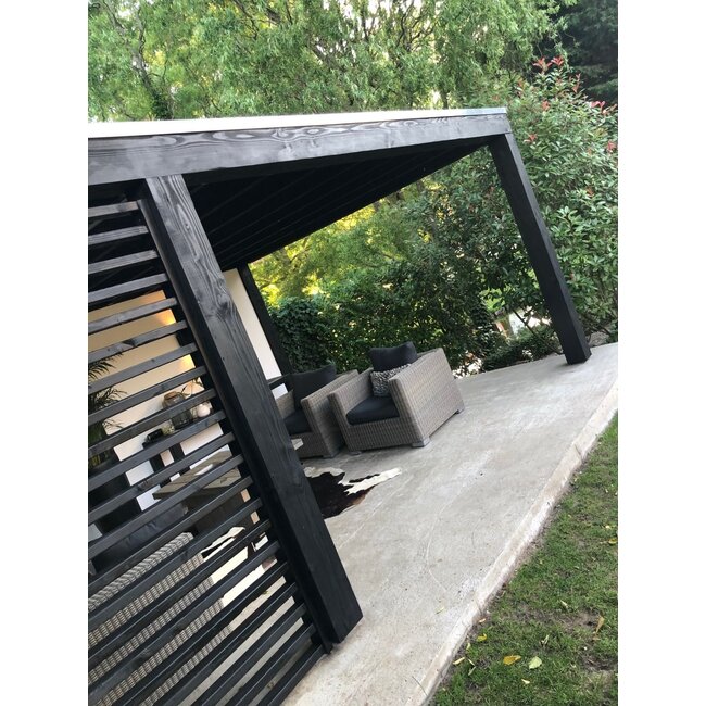 Moderne overkapping op maat Coevorden