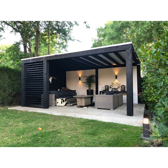 Moderne overkapping op maat Coevorden