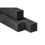 Van Gelder Hout Douglas Paal Zwart 150x150 mm geimpregneerd