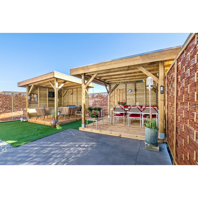 Prieel modern middel | Bouwpakket Prieeltje Tuin