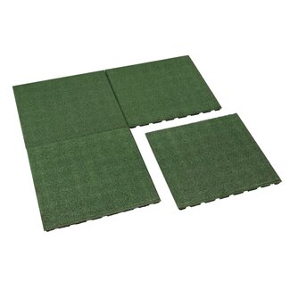 Tuindeco Rubber tegels groen