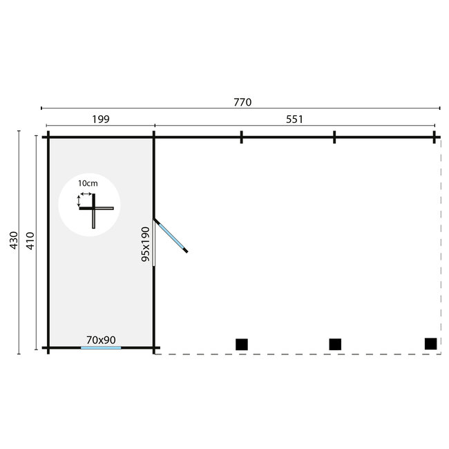 Carport Ever | Carport Bouwpakket met Berging