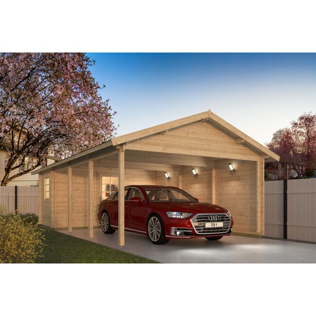 Carport Ever | Carport Bouwpakket met Berging