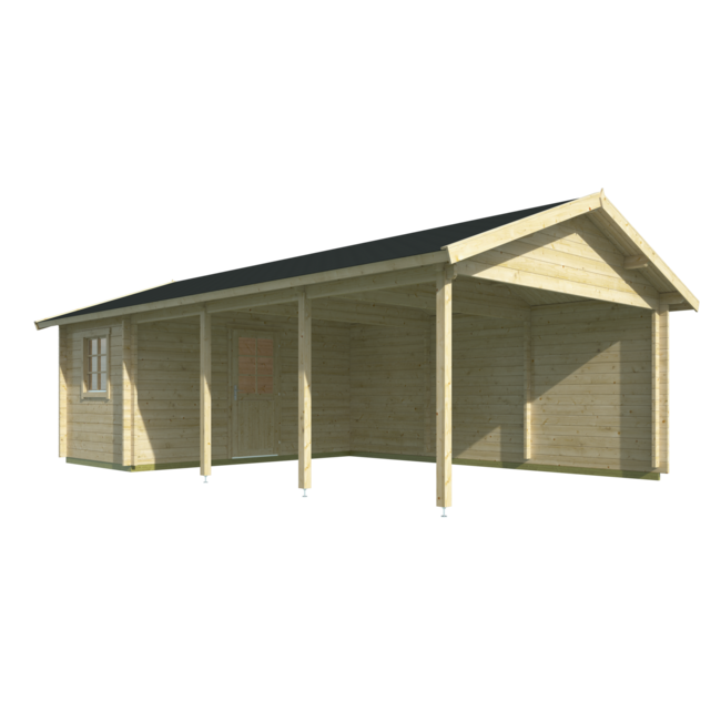 Carport Ever | Carport Bouwpakket met Berging