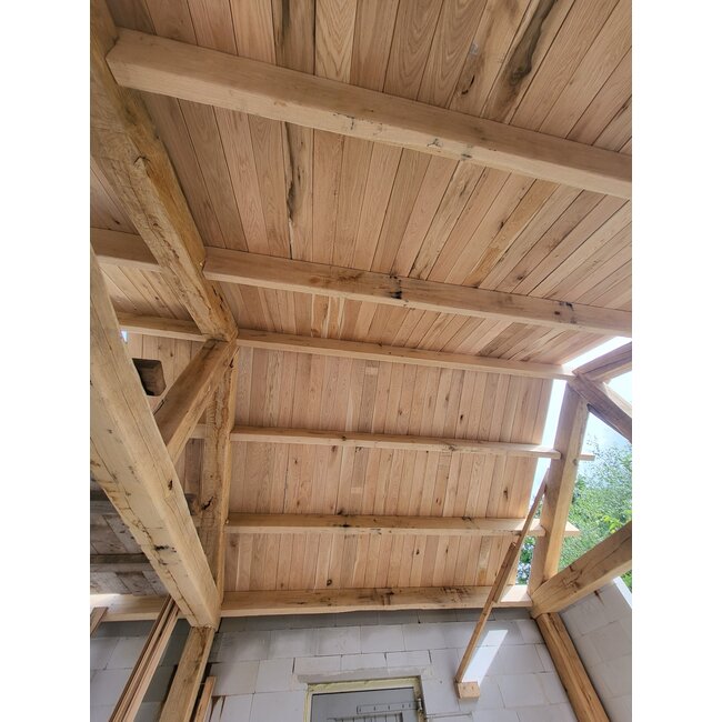 Eiken Halfhouts vellingdeel | Eiken dakbeschot