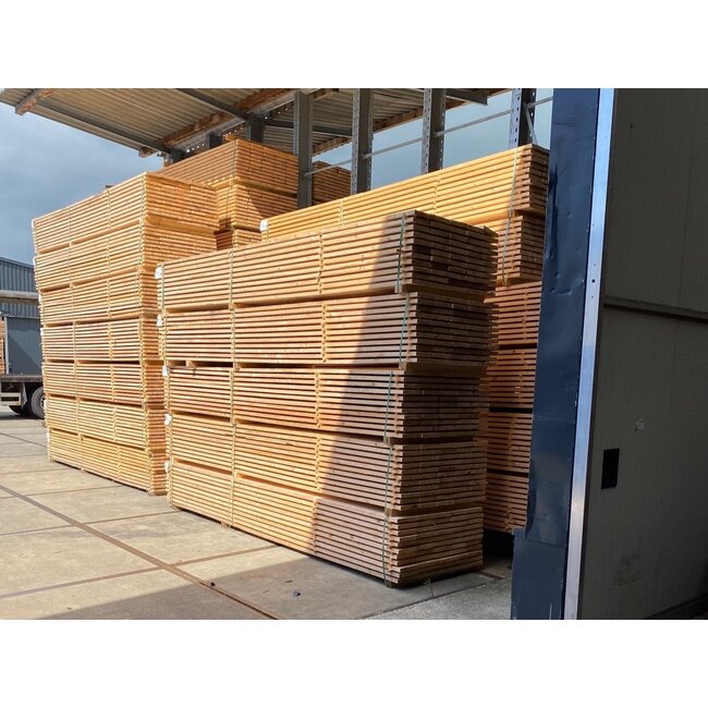 Vuren Steigerplank 32 x 200 mm (3.2 x 20 cm) Ruw | Steigerhout