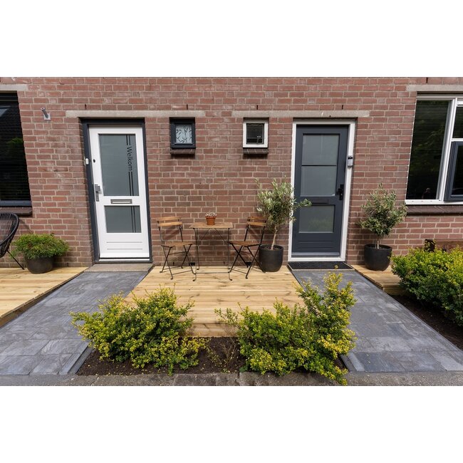 Geïmpregneerde Vlonderplanken | Grenen Vlonderplank 28x145mm (2.8 x 14.5 cm) Groen geïmpregneerd