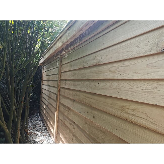 Eiken Zweeds rabat 25>11x195mm | Eiken Gevelbekleding