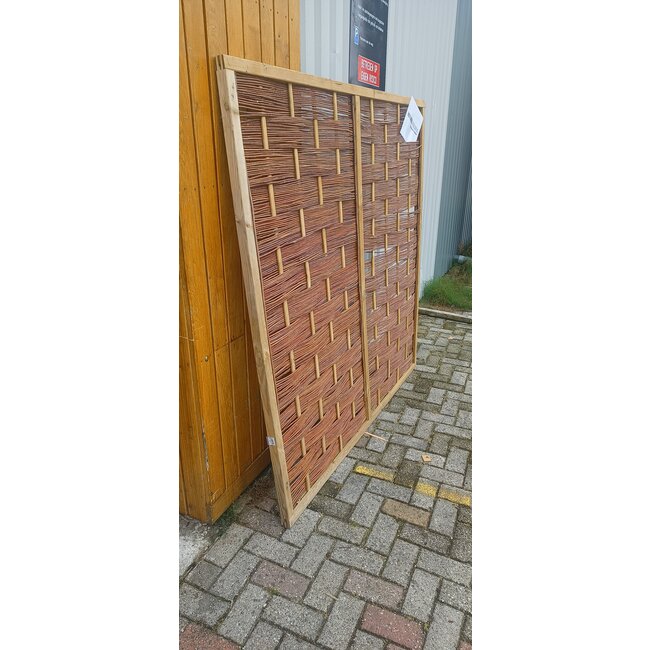 Tuinscherm wilgenteen H180xB180cm  | Winkel Actie