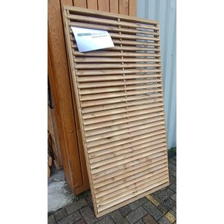 Tuindeco Louvre Tuinscherm Assen 90x180cm - Opruiming