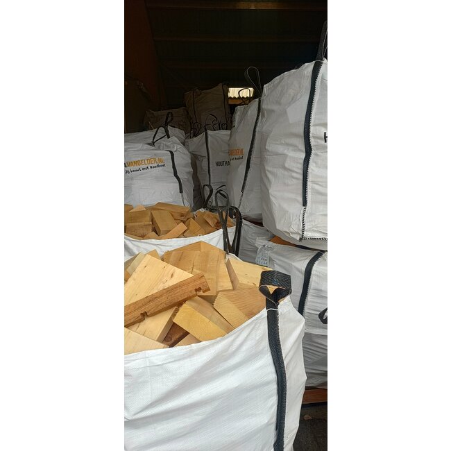 BigBag brandhout div houtsoort in de mix