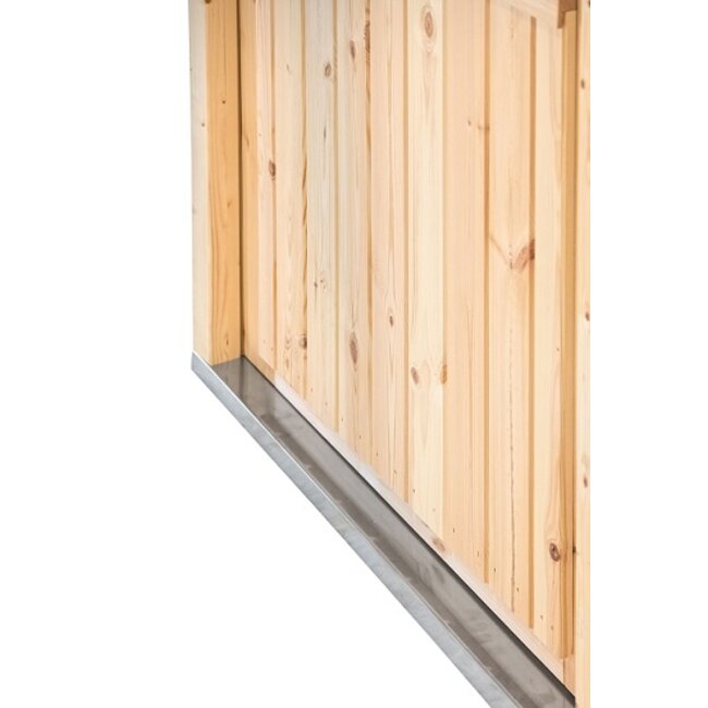 Vuren dubbele deur DL7 met kozijn en dubbel glas | B159xH188cm