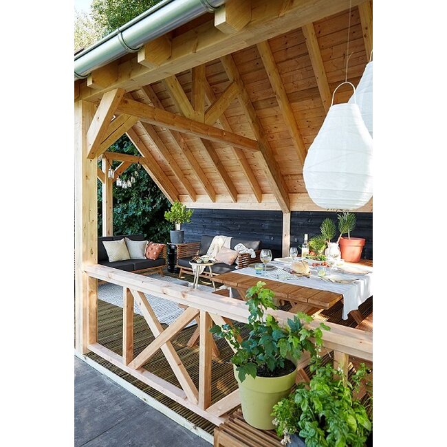 Tuindeco Kruishekwerk Red Class Wood