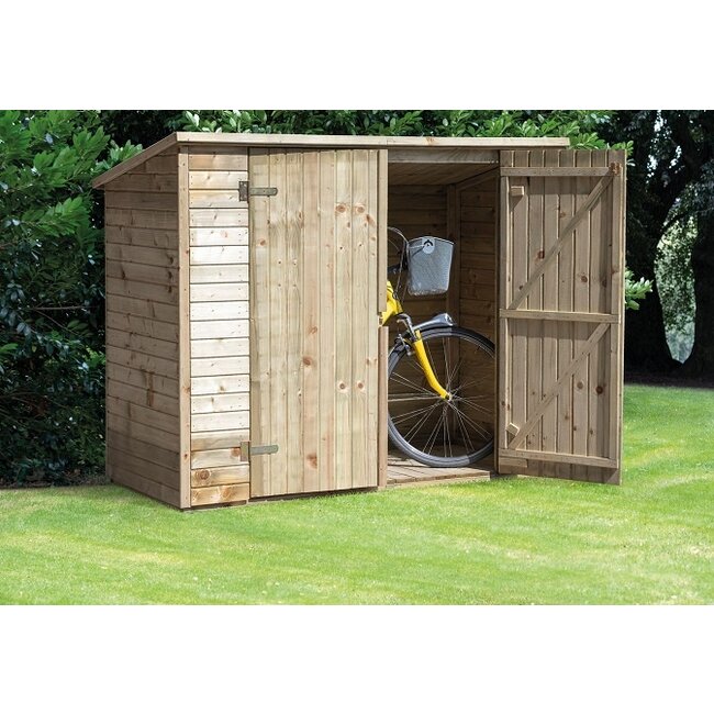 Tuinkast Westerwald vuren groen geïmpregneerd