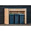Red Class Wood containerberging Durbin 214 x 96 x 170 cm