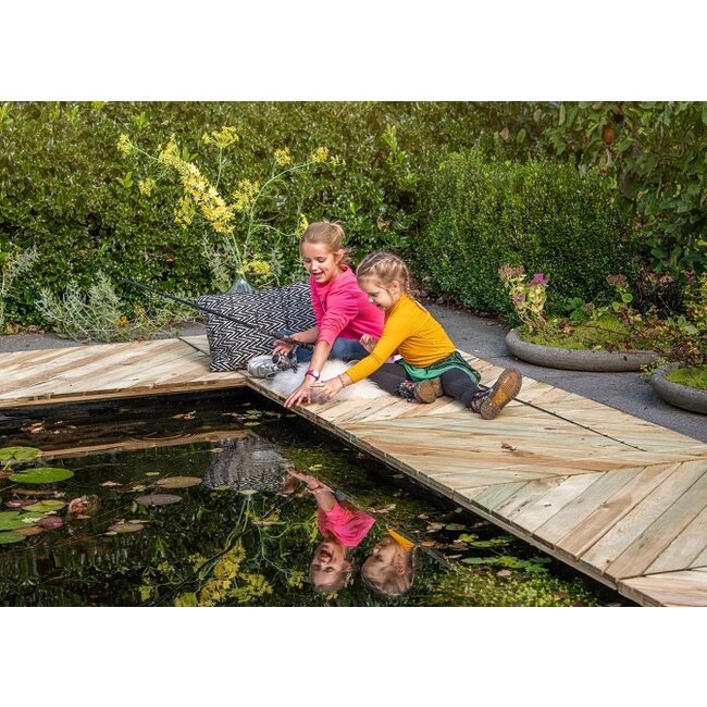 Tuintegel Scheveningen 100x100cm