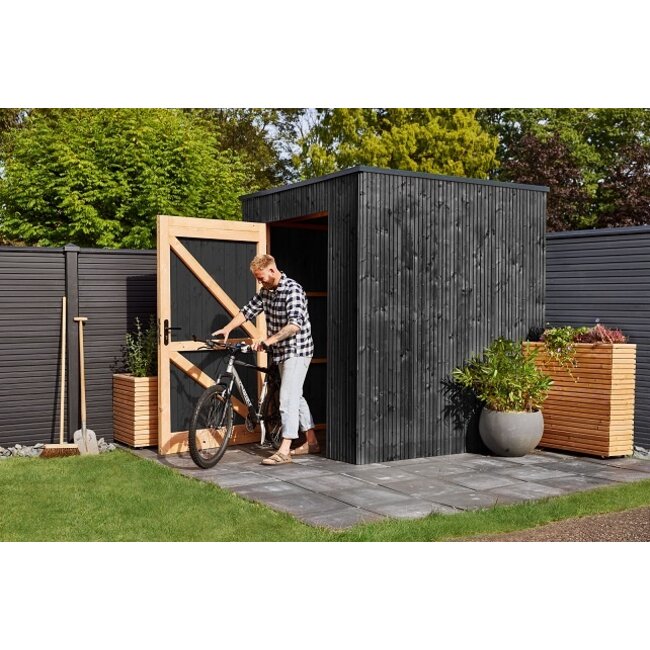 Douglas tuinberging Brooklyn zwart gespoten