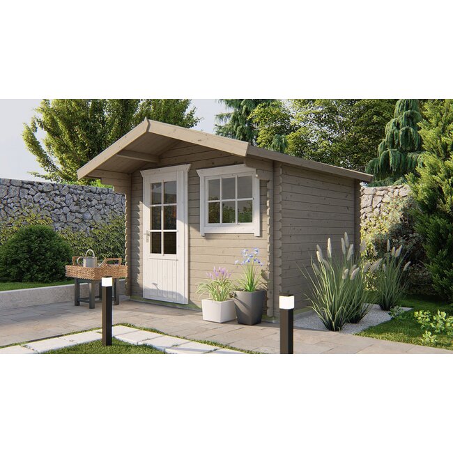 Blokhut Björn | Tuinhuis met Luifel