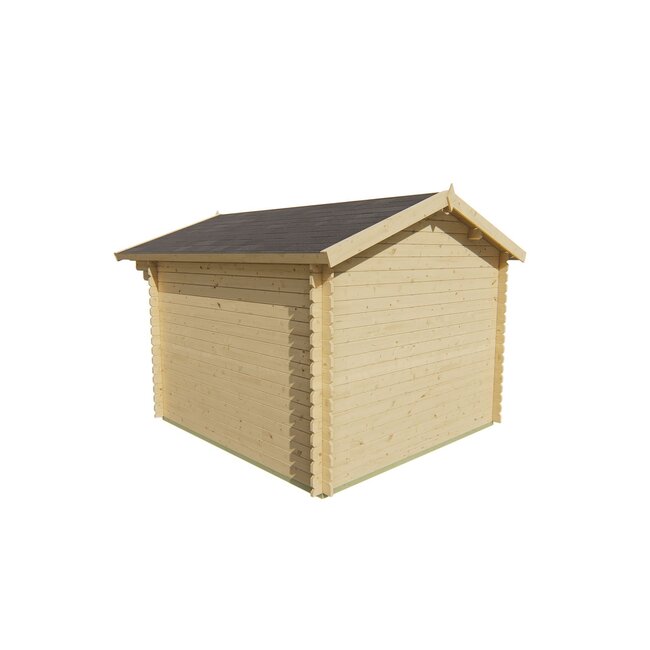 Blokhut Perlund | Tuinhuis Kopen met Luifel