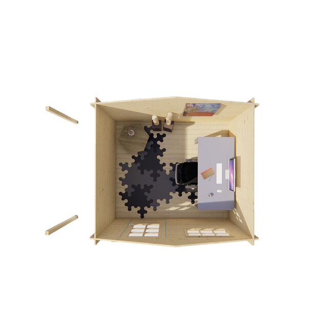 Blokhut Lars | Tuinhuis met Zijluifel