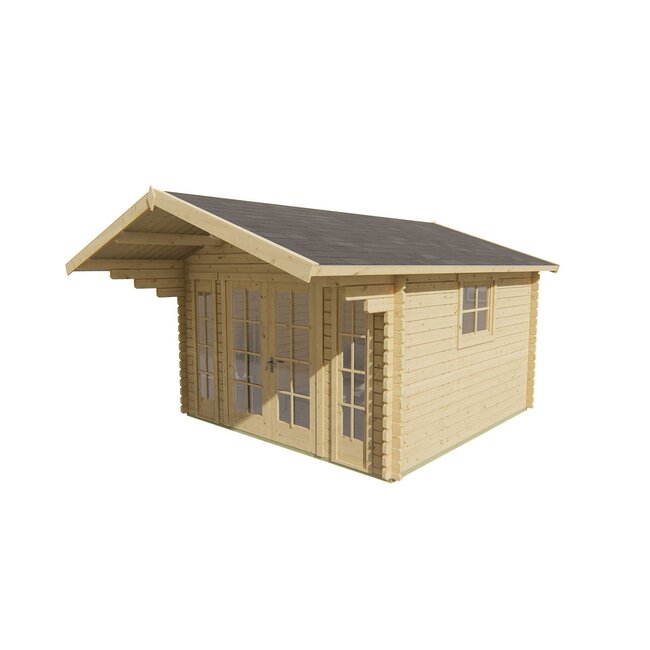 Blokhut Sören | Tuinhuis met Luifel