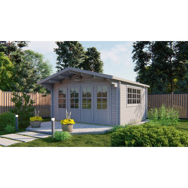 Blokhut Blackpool | Tuinhuis met Luifel