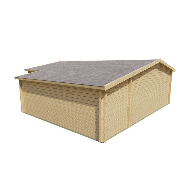 Blokhut Liverpool | Tuinhuis met Veranda & Berging